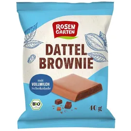 Rosengarten Dattel Brownie - Vollmilch 40 g