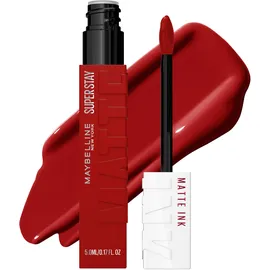 Maybelline Super Stay Matte Ink 340 Exhilator Flüssiger Lippenstift rot