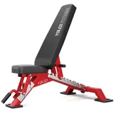 Hantelbank Verstellbar bis 1050KG, ASTMzertifizierte Fitnessbank für Home Gym...