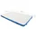 vidaXL Aufblasbare Schwimmmatte Blau und Weiß 300x150x15 cm