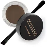 Revolution Beauty MAKEUP REVOLUTION Brow Pomade Dark Brown, 3 g