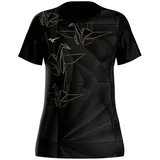Mizuno Active DryAeroFlow Graphic Blau M