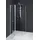 Dusbad Vital 5 Duschkabine mit Pendeltür rechts 90 x 200 cm schwarz ESG 5mm