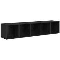 VidaXL TV-Schrank Set 2 pcs Schwarze Eiche 37 x