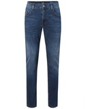 PIONEER JEANS Pioneer Rando 1674 Jeans Regular Fit in Blue Used Whisker-W42 / L34