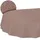 ANRO Stoff Tischdecke Oval 180 x 140 cm Braun