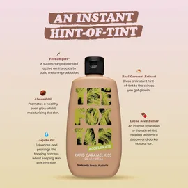 The Fox Tan Rapid Caramel Kiss Selbstbräuner Lotion 120 ml