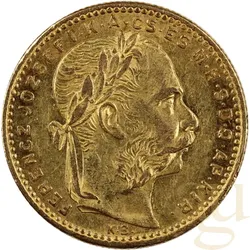 20 Fr. 8 Forint Goldmünze Österreich-Ungarn