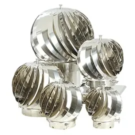 ASTEC Aspiromat Schornsteinaufsatz Airtwister T200 120 mm Ø Zugverstärker