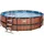 EXIT TOYS Wood Pool 450 x 122 cm inkl. Filterpumpe