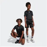 adidas Train Essentials 3-Streifen Kids-Set Schwarz/Weiß 164