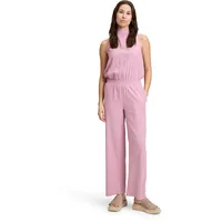 Cartoon Overall Damen mit hohem Kragen (1-tlg) Design lila|rosa 42 EU