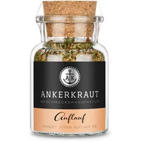 Ankerkraut Auflauf, für Gemüse-, Kartoffel- und Nudelauflauf, Gewürzsalz mit Pfeffer, Petersilie, Knoblauch, Karotte, 90 g im Korkenglas