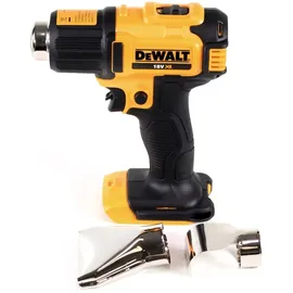 DeWalt DCE 530 D2 Akku Heißluftpistole 18V 530°C + 2x Akku 2,0Ah + 1x Lader+ Flächen- und Reflektordüse