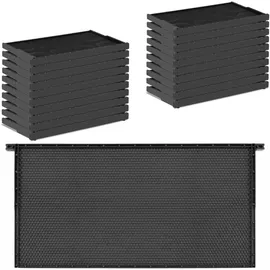 Wiesenfield Mittelwand mit Rahmen 20 Stück Kunststoff 483 x 232 mm