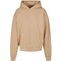 Build Your Brand Ultra Heavy Box Kapuzenpullover - Beige