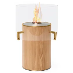 EcoSmart PILLAR 3T [Design Ethanol Kamin]: Oak (Eiche)