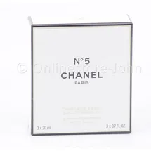 Chanel No. 5 Eau de Parfum refillable 20 ml + Eau de Parfum Refill 2 x 20 ml