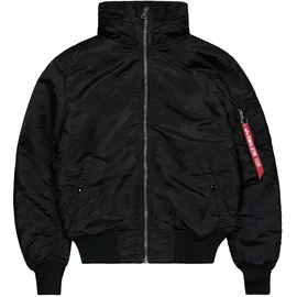 Alpha Industries MA-1 Hooded schwarz L