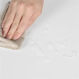 Yaheetech 4-stufiger Bodenschrank mit Einzeltür & Verstellbarem Einlegeboden Standschrank fürs Badezimmer/Wohnzimmer/Küche/Flur/Kleine Räume Weiß