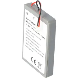 AccuCell Akku passend für Sony PS4 Pro Wireless-Controller Li-Ion Akku mit neuem Stecker 3,7V, 700mAh, 2,6Wh