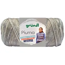 Gründl Häkelwolle Piuma Beige/Grau 100 g