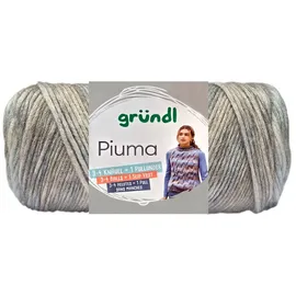 Gründl Häkelwolle Piuma Beige/Grau 100 g