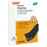 WERO PowerTex Wundschnellverbände DIN 13157 12 St