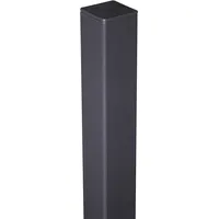 GROJA Alupfosten Anthrazit 6x6x190 cm zum Aufdübeln