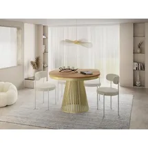 WFL GROUP Naro Ø 120 cm braun