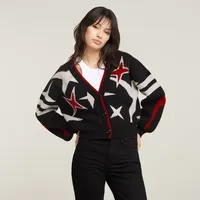 G-Star Holiday Loose Cardigan schwarz S