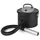 Perel Aschesauger Edelstahl 10L 800W Schwarz/Grau