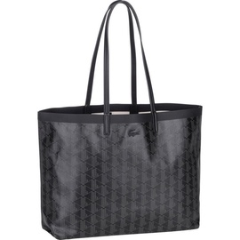 Lacoste Zel Shopping Bag Monogram Noir Gris