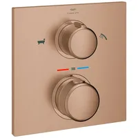 Grohe Allure Thermostat-Wannenbatterie Warm Sunset