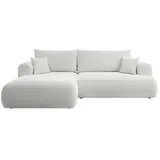 Selsey Ecksofa mit Schlaffunktion Ovo L-Form grau ¦ Maße (cm): B: 260 H: 93