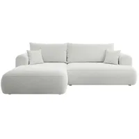 Selsey Ecksofa mit Schlaffunktion Ovo L-Form grau ¦ Maße (cm): B: 260 H: 93