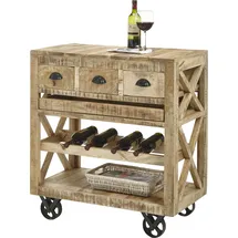 Stolkom Bartisch 86 x 46 cm Braun