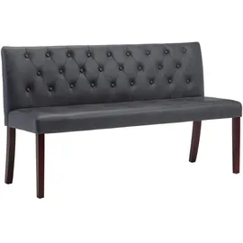 deluke Sitzbank MAURI Grau 148,5 x 84,5 x 52 cm