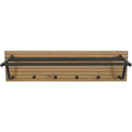 Mendler Wandgarderobe HWC-N78 Natur