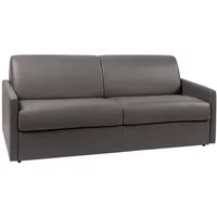 vente-unique - Schlafsofa 4-Sitzer calife - Grau - Liegefläche: 160 cm