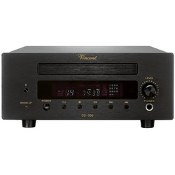 Vincent CD-200 CD-Player (Highend CD-Player mit Röhrentechnik) schwarz