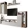 Home Affaire Mehrzweckschrank Hamburg 69 x 126 x 42 cm Weiß