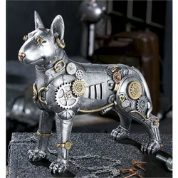 Casablanca by Gilde Tierfigur »Skulptur "Steampunk pitbull"« Casablanca by Gilde silberfarben