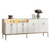 JVmoebel Moderne Konsole 1 St 120 x 40 x 75 cm Weiß