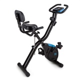 Capital Sports Azura 2 Heimtainer, F Bike mit Magnet-Widerstand, Heimtrainer-Fahrrad Klappbar, Fitness Fahrrad Heimtrainer für Ausdauertraining mi... - Schwarz