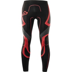 Acerbis X-Body Winter Funktionshose, schwarz-rot, Größe S M für Männer