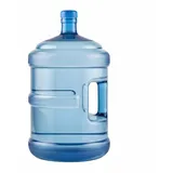 predolo Wasserspenderflasche mit Großem Fassungsvermögen, Camping Wasserflasche, Auslaufsicherer Wasserkanister, Trinkwassertank für Notfallvorsorge, Büroalltag, Blau, S-cal 18.9l