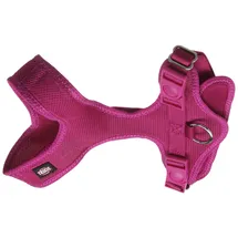 Trixie Soft Hundegeschirr, 33–50 cm x 20 mm Fuchsia