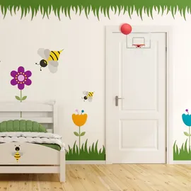 Relaxdays Basketballkorb fürs Zimmer weiß, rot