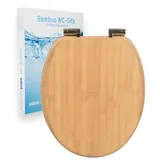 Sanicomfort Bambus WC-Sitz mit Absenkautomatik Bambus